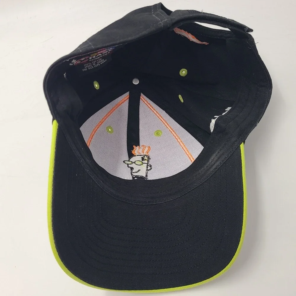 Mark Martin Hat Adjustable Chase Black NASCAR #5 Go Daddy Signed Autographed Men